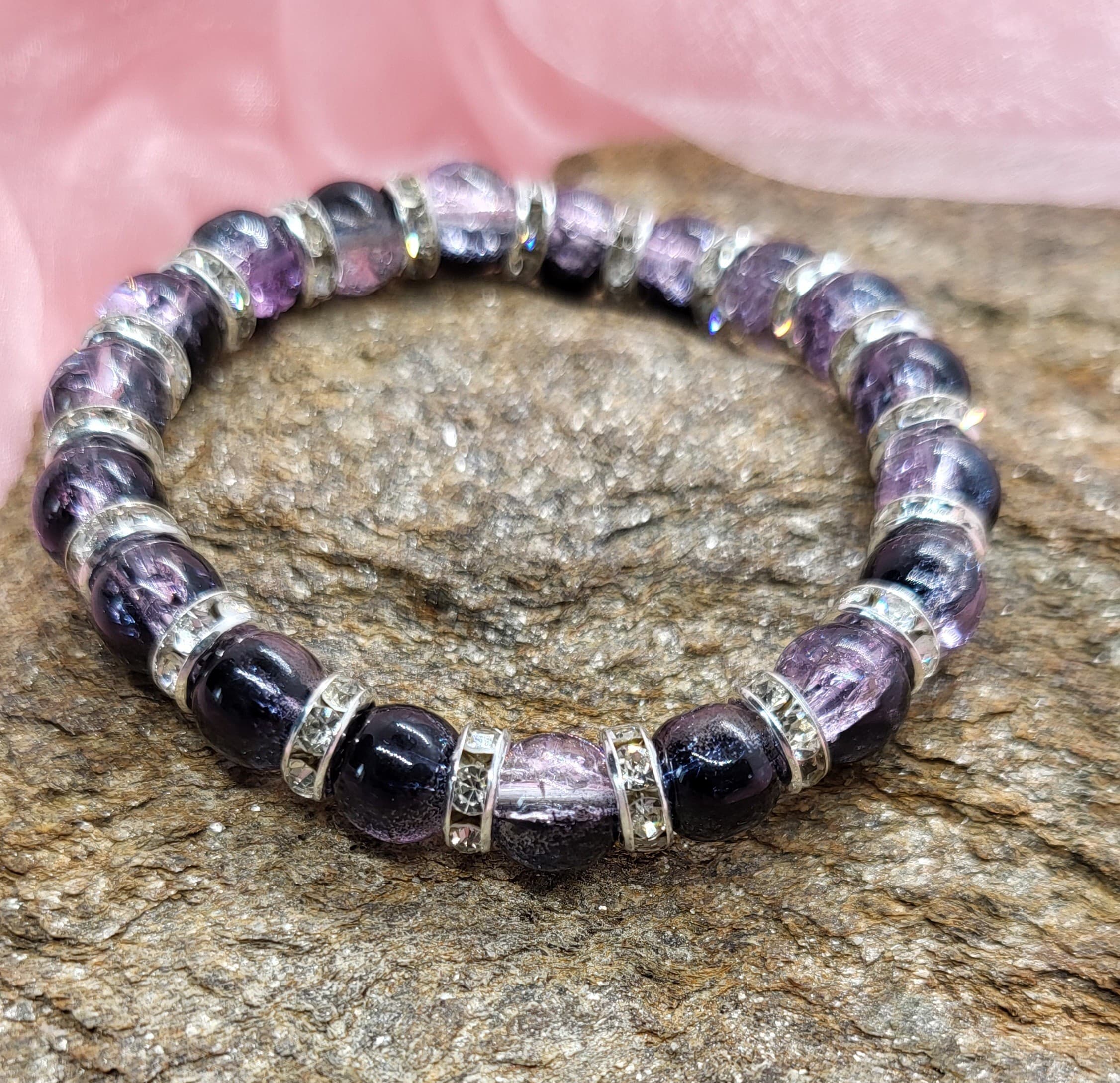 Bracelet Violet Foncé - Pour les esprits enchanteurs